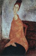 Amedeo Modigliani portrait of jeanne hebuterne Sweden oil painting artist